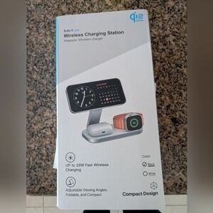 3-in-1 Wireless Charging Station For Apple Phone, Watch And Air Pods
